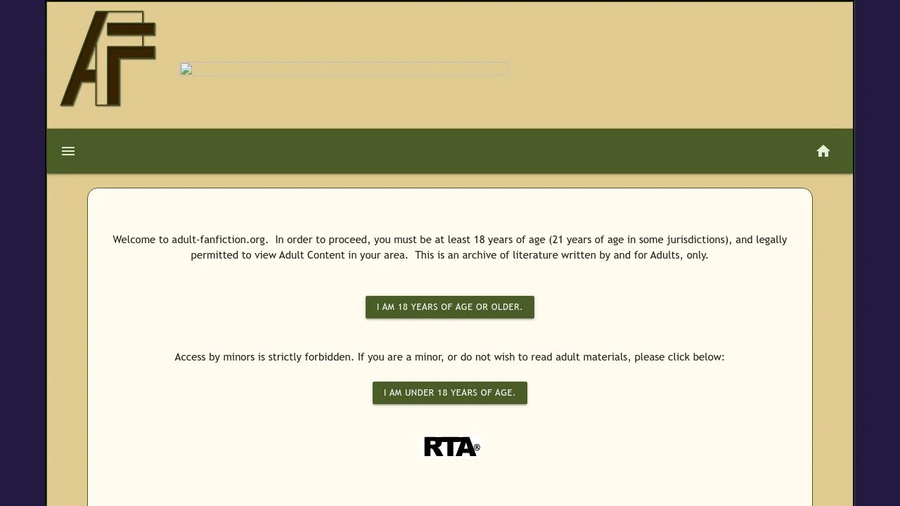 adult-fanfiction.org screenshot