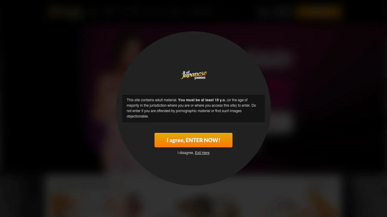 Japanese porn DVD and Asian sex videos collection at AllJapanesepass.com screenshot