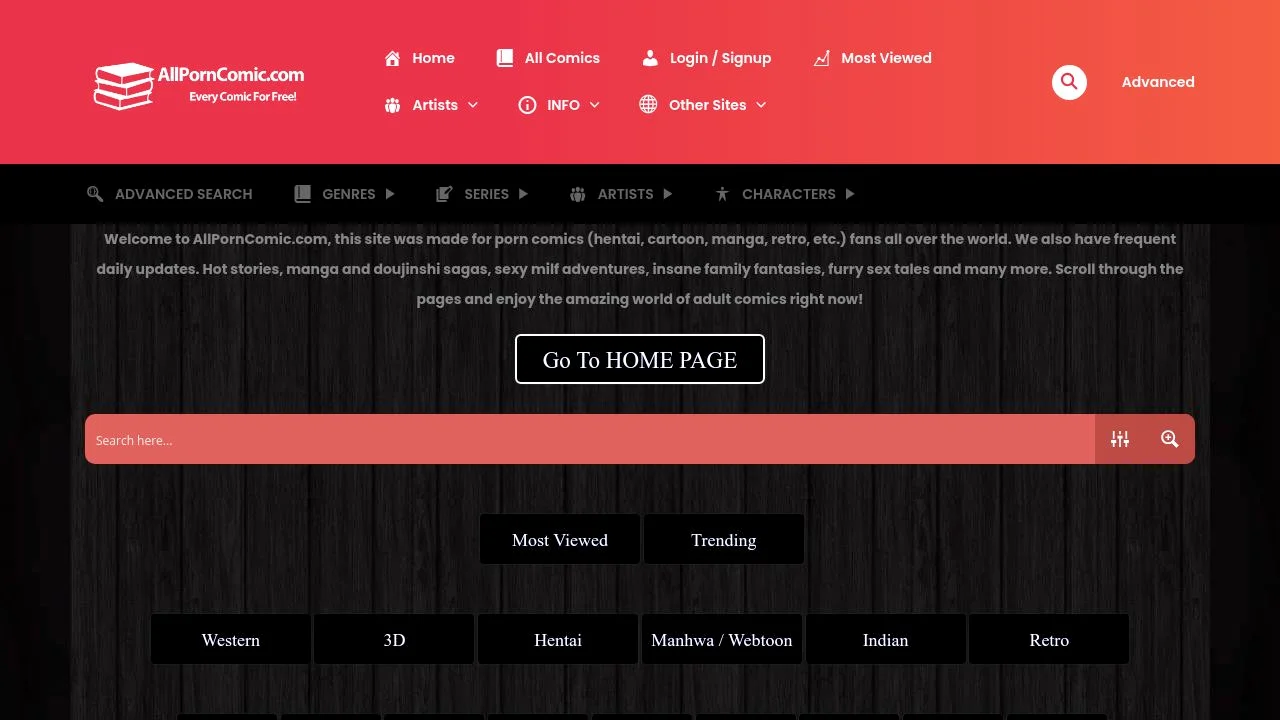 AllPornComic: Your Ultimate Hentai Comic Destination screenshot