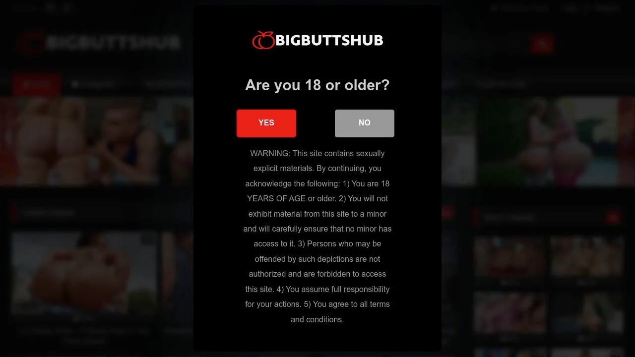 Big Butts Hub < Home for the top big butts/booty/ass clips on the internet screenshot