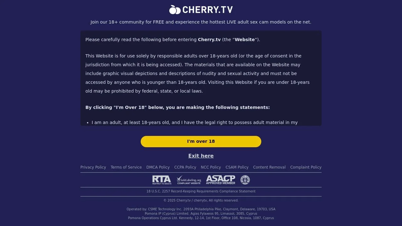 Cherry TV screenshot