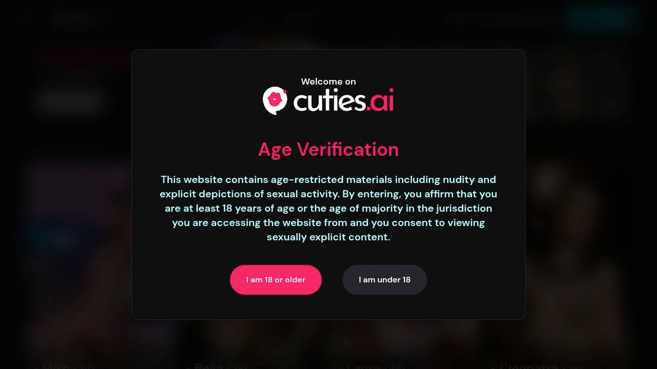 Cuties AI: The Most Realistic AI Sex Chat for Dirty NSFW Talk screenshot