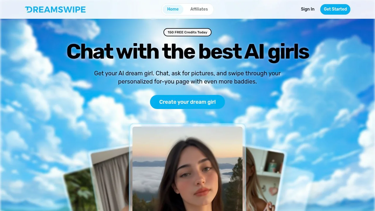 Dreamswipe.ai screenshot