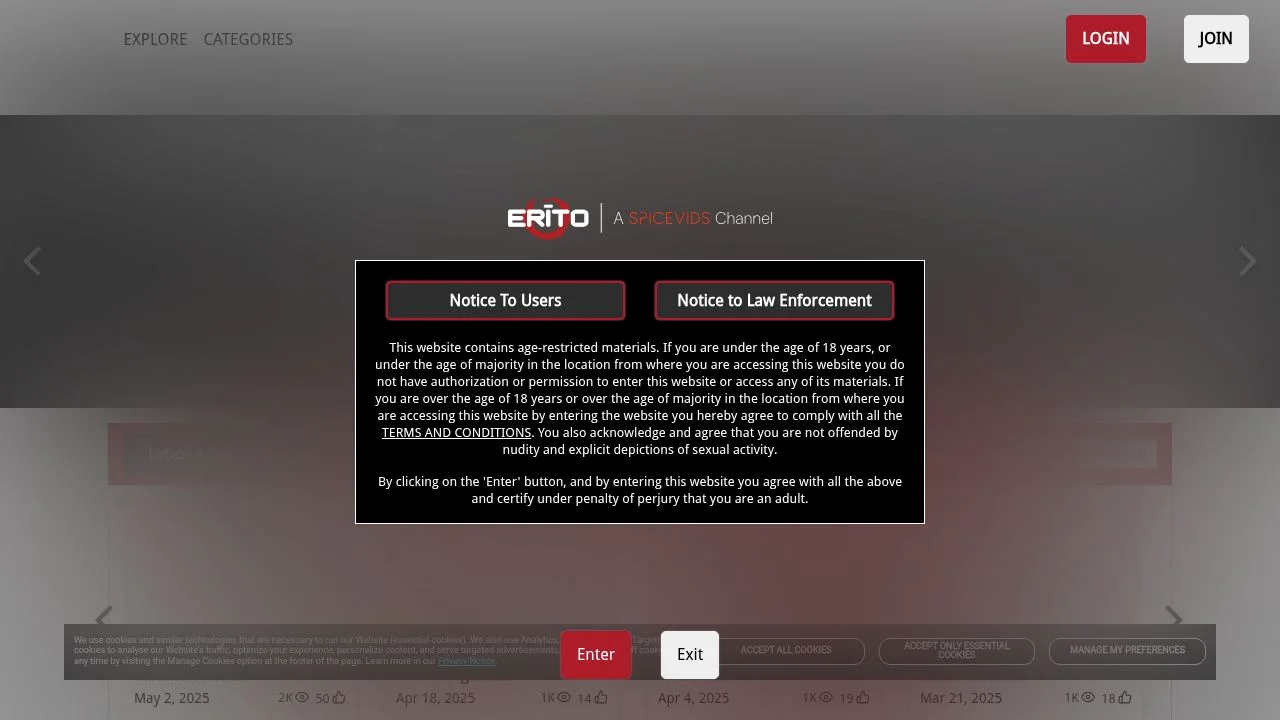 ✨ Spicevids | Official HD Porn Site Online screenshot