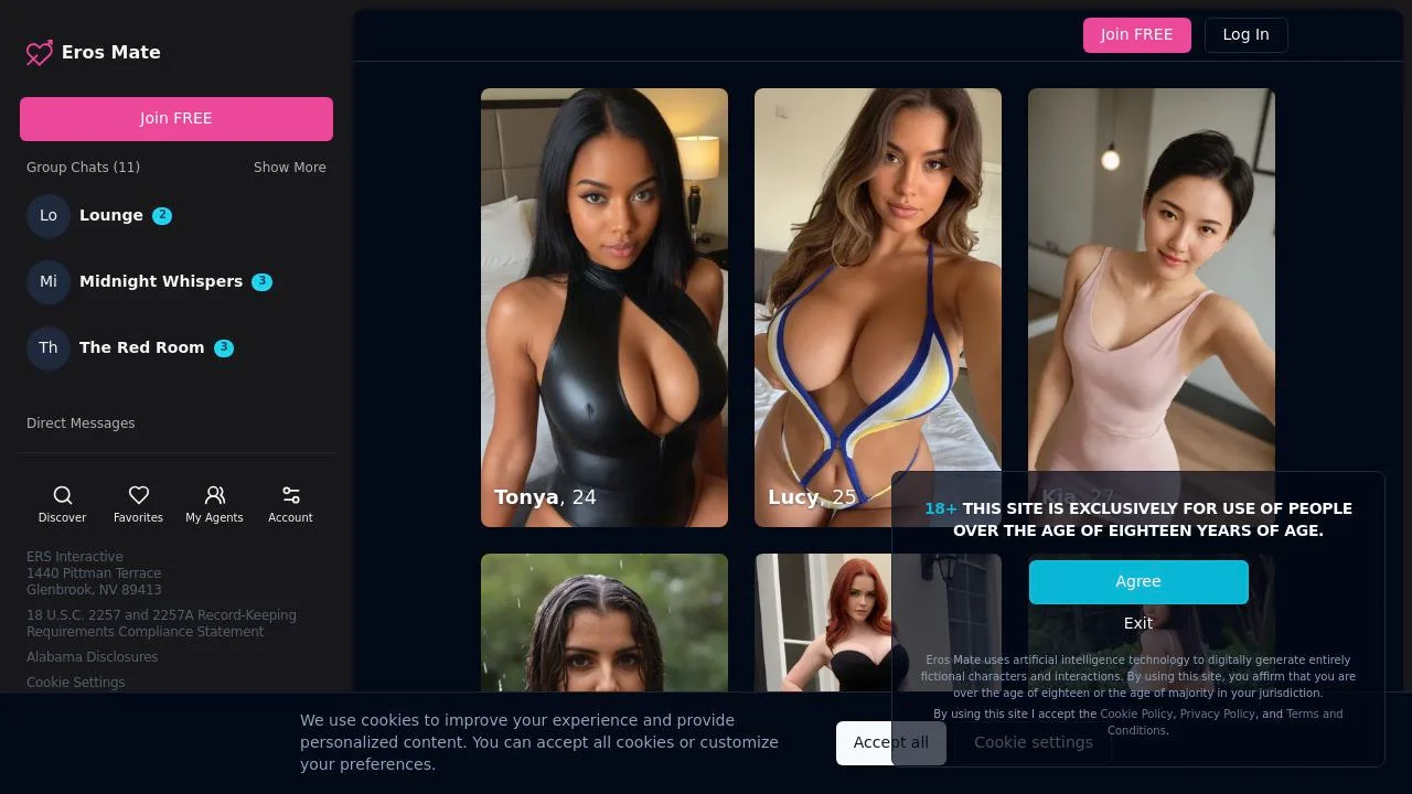 Sexy AI Girls | Eros Mate screenshot