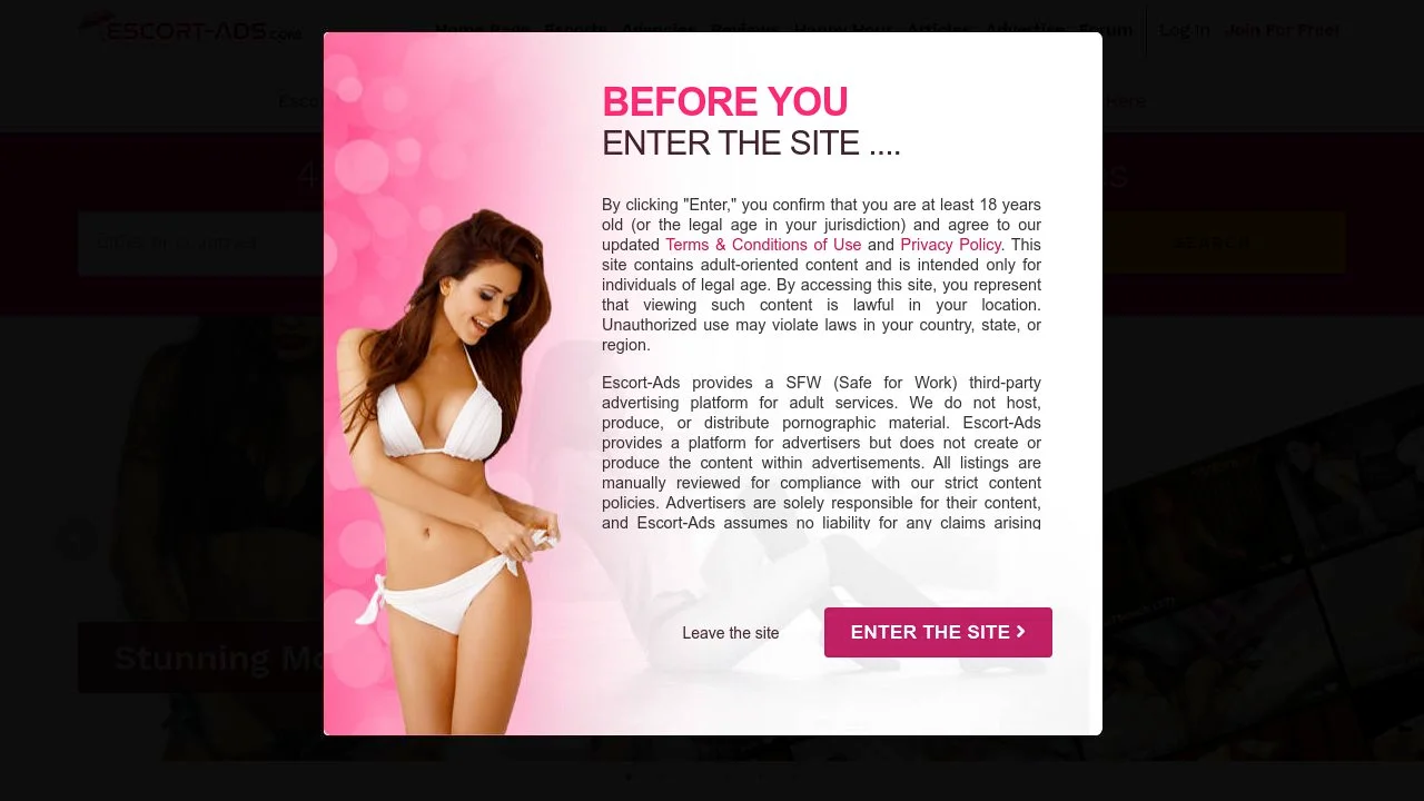 EscortAds - Escort Directory & Adult Classifieds screenshot