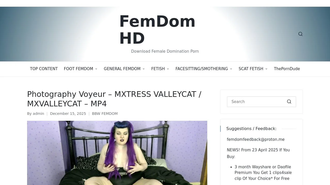 FemDom HD – Download Female Domination Porn screenshot