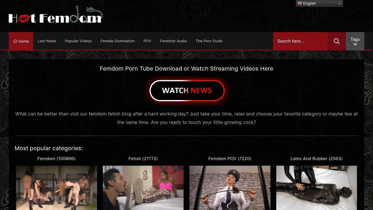 Explore Your Desires at FetishFemDom.Adult screenshot
