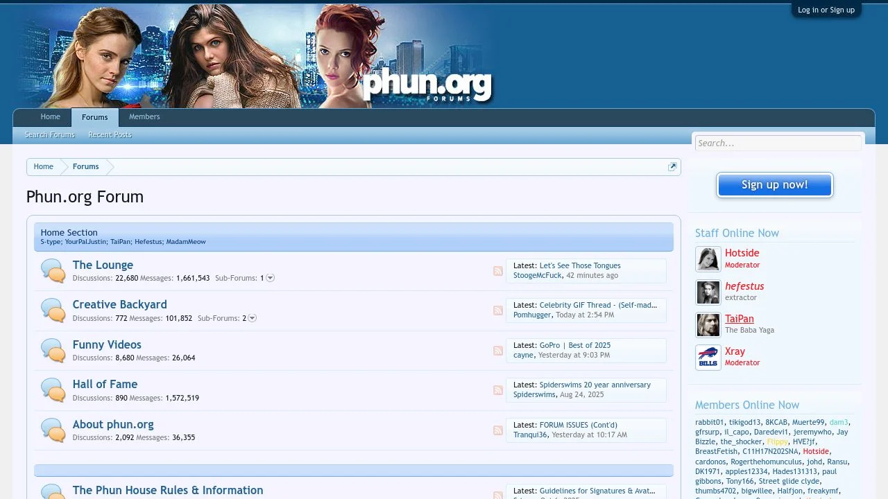 Join the Ultimate Adult Entertainment Community Forum screenshot