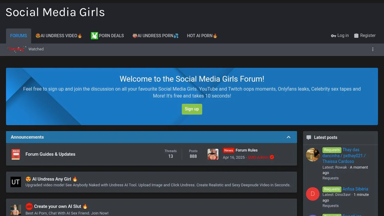 Social Media Girls screenshot