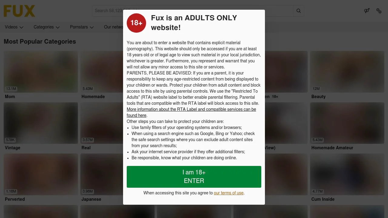 Sex Videos & Free Porn Videos - FUX screenshot
