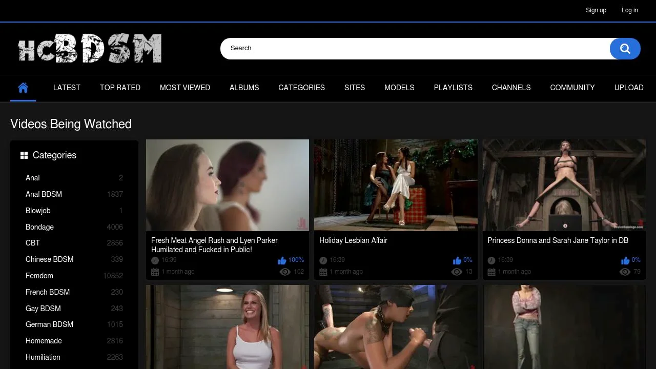 HCBDSM – Hardcore BDSM Videos & Extreme Fetish Tube screenshot