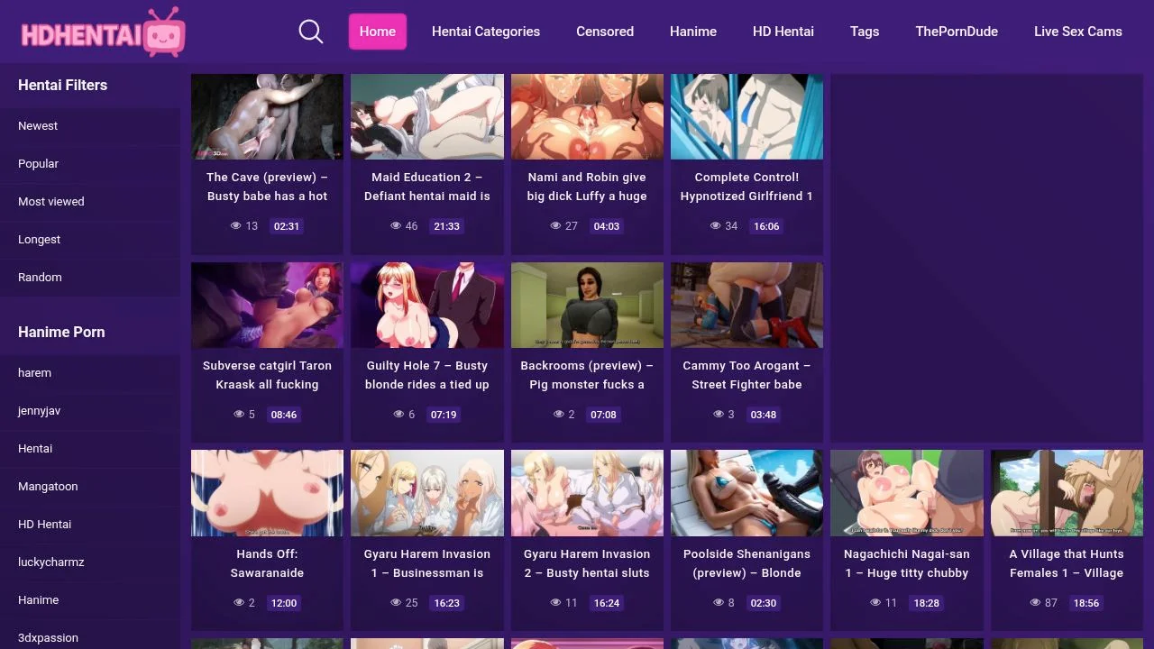 Hd Hentai - Anime & Cartoon Porn Videos screenshot