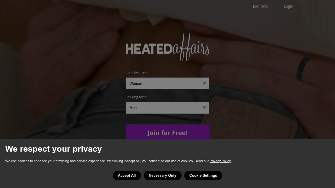 Heated Affairs - Married Dating, Cheating Dates & Discreet Encounters screenshot