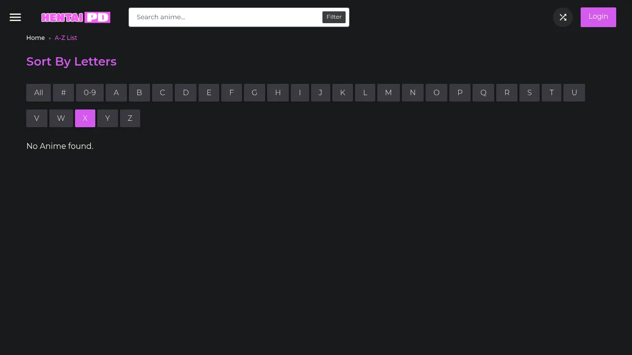 Preview of Hentaipd - Hentai platform Hentaipd screenshot - Hentai interface preview