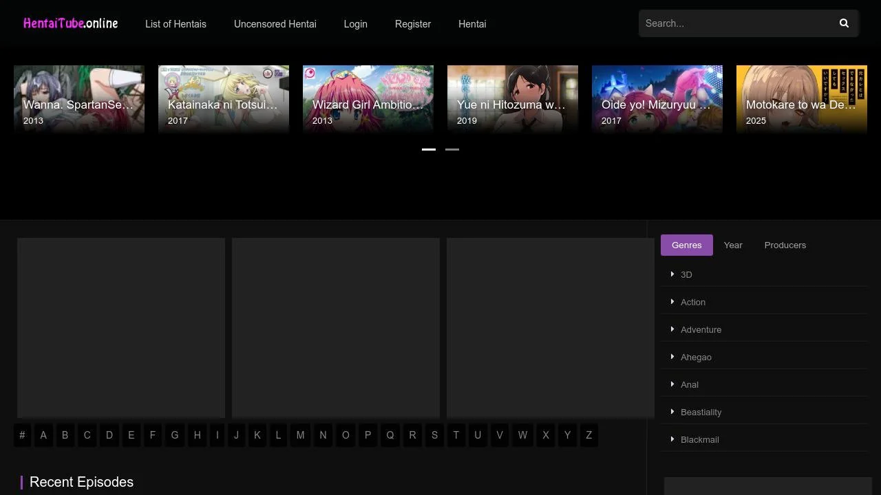 Hentai Tube .online - Watch hentai subtitled in English screenshot