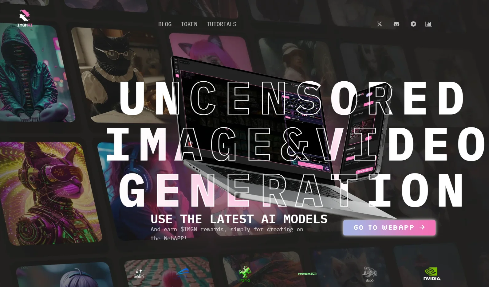 Preview of Imgnai - AI platform Imgnai screenshot - AI interface preview