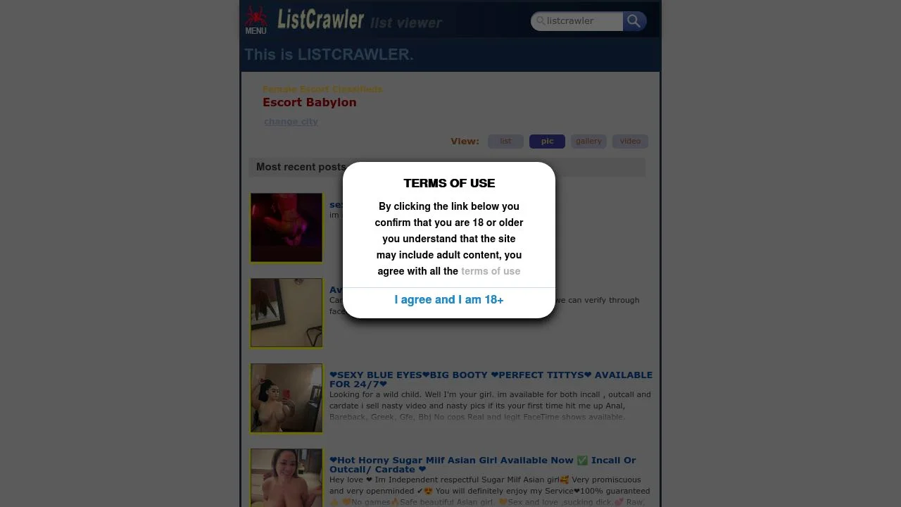 Discover Elite Escorts in Europe | ListCrawler.eu screenshot