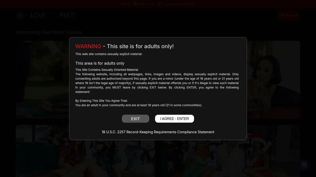 LoveHerFeet screenshot