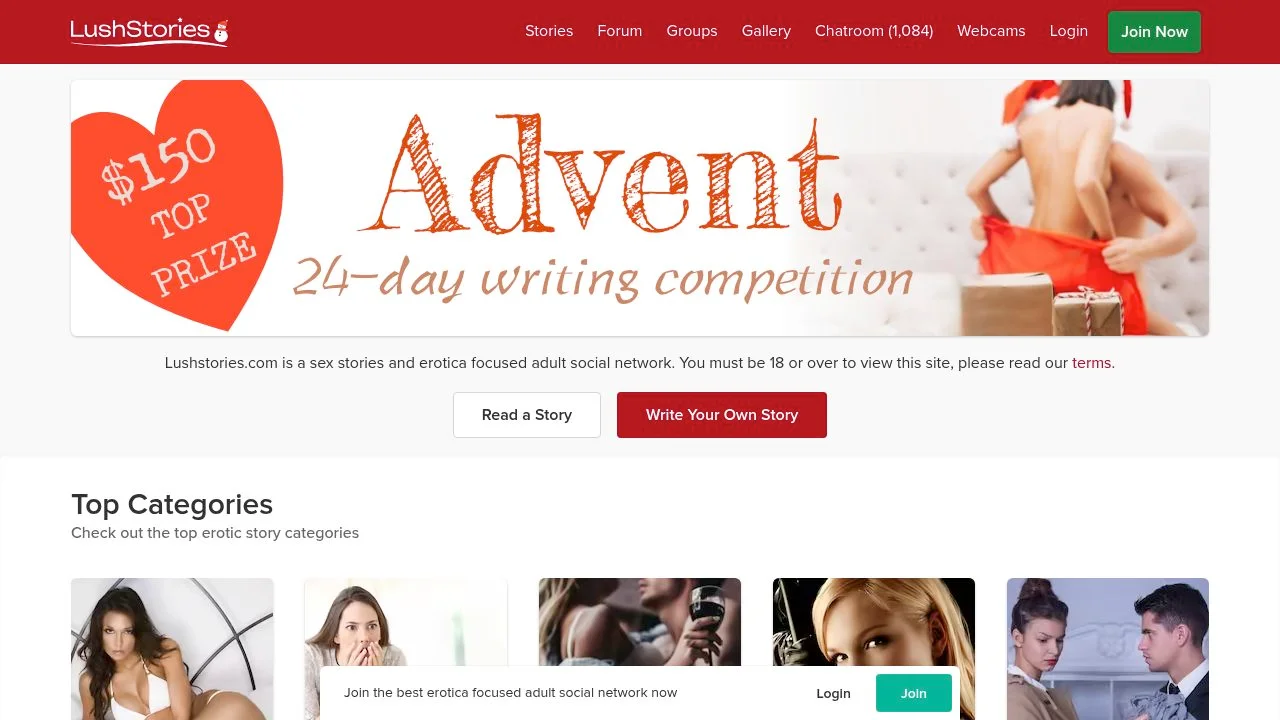 Lush Stories - Free Sex Stories, Adult Chat and Erotic Stories