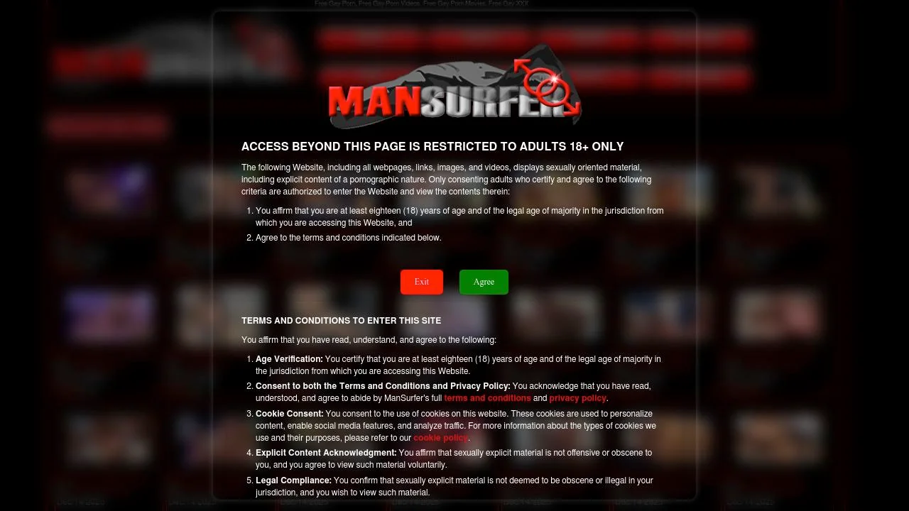 ManSurfer - 100% Free Gay Tube Porn, 100% Free Gay Porn Videos, 100% Free Gay Porn Movies, 100% Free Gay XXX screenshot