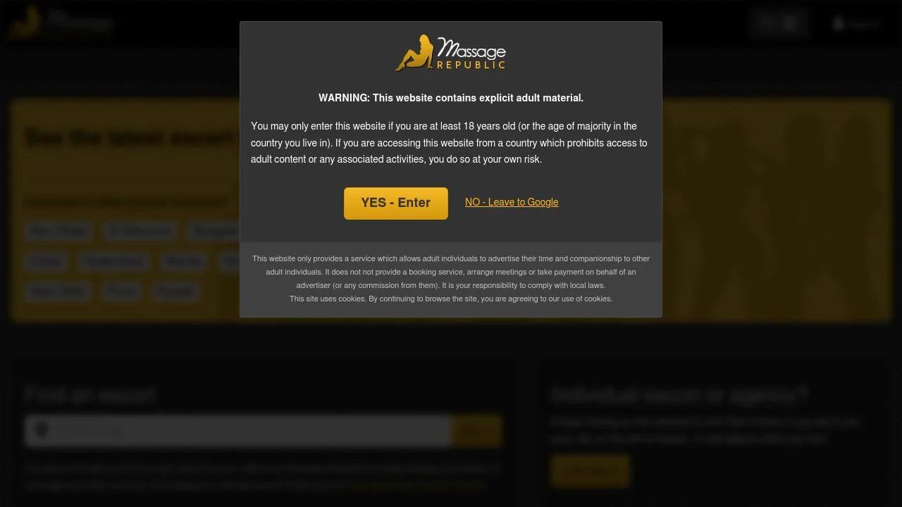 Dubai Escorts | Massage Republic - your satisfaction is our business screenshot