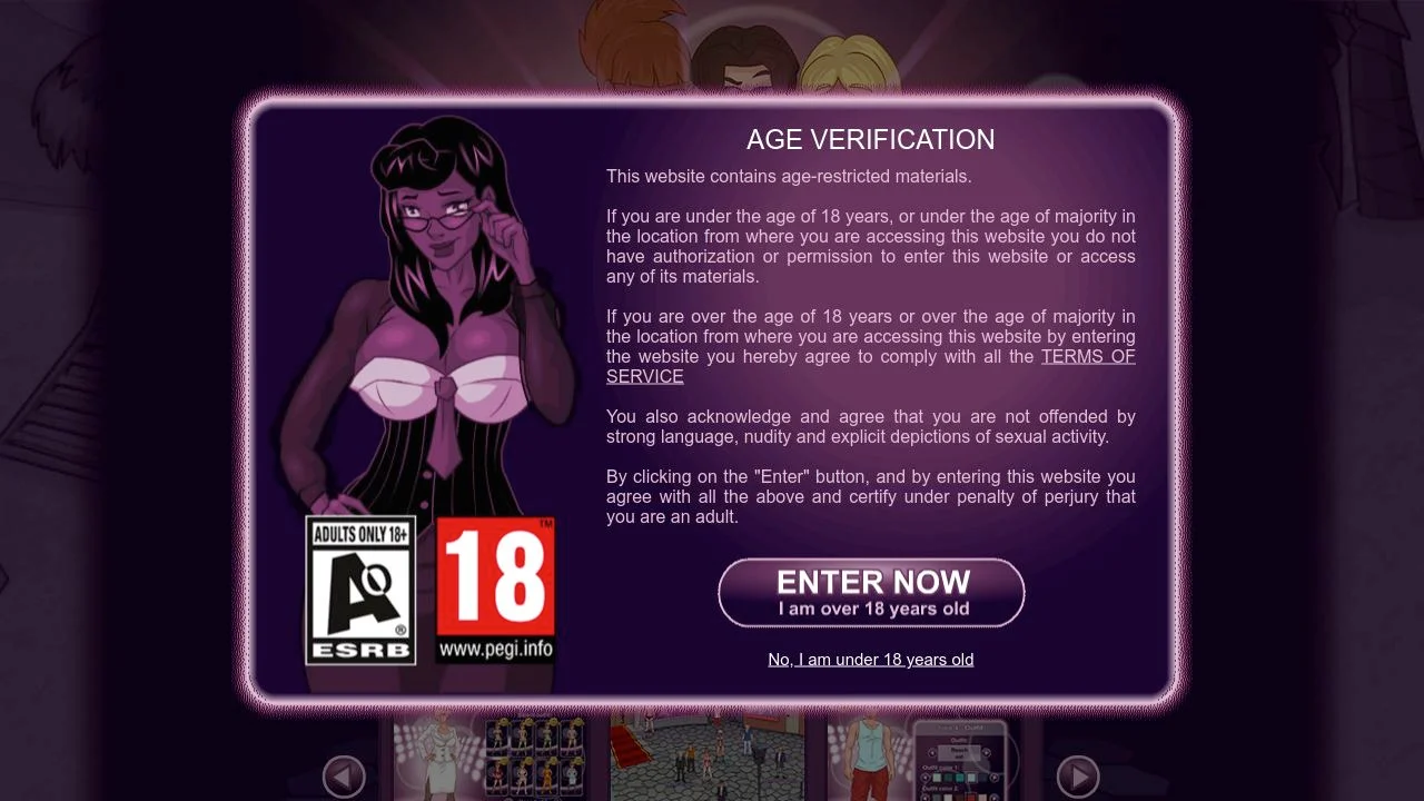 MNF Club - Chat Role-Playing MMO for adult gamers screenshot