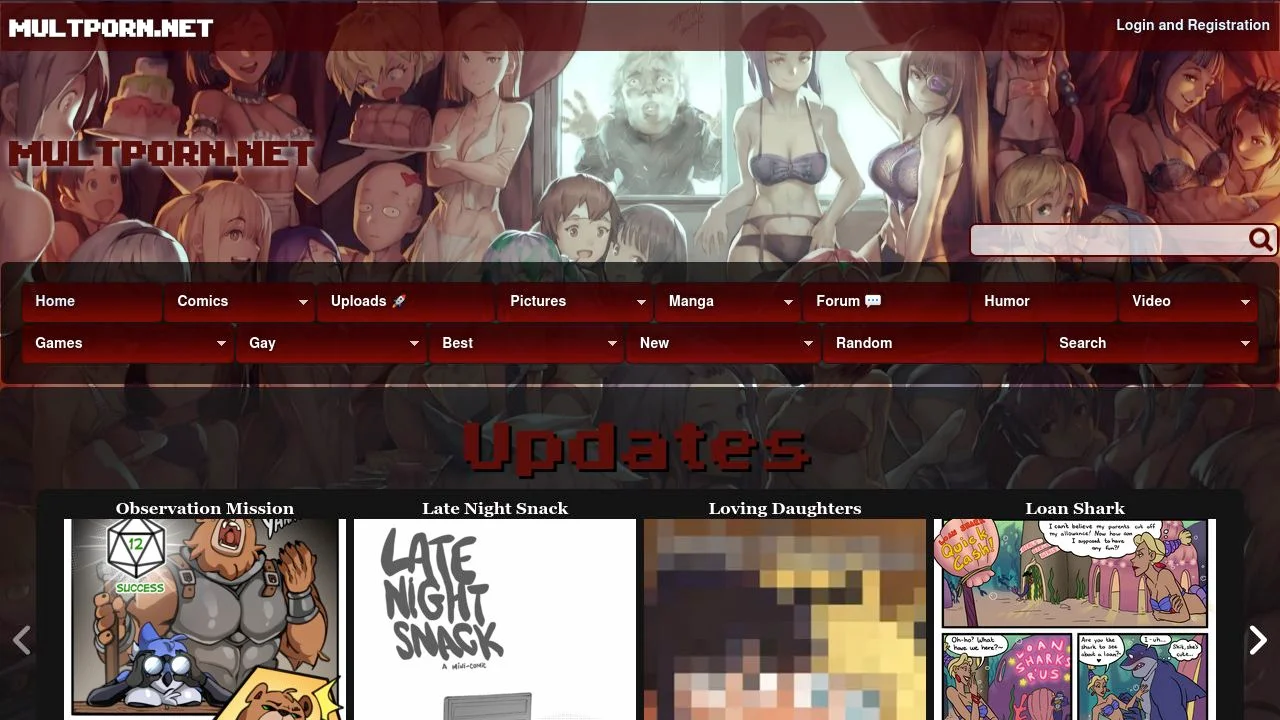 Porn Comics, Hentai Manga, Porn Videos - Multporn screenshot