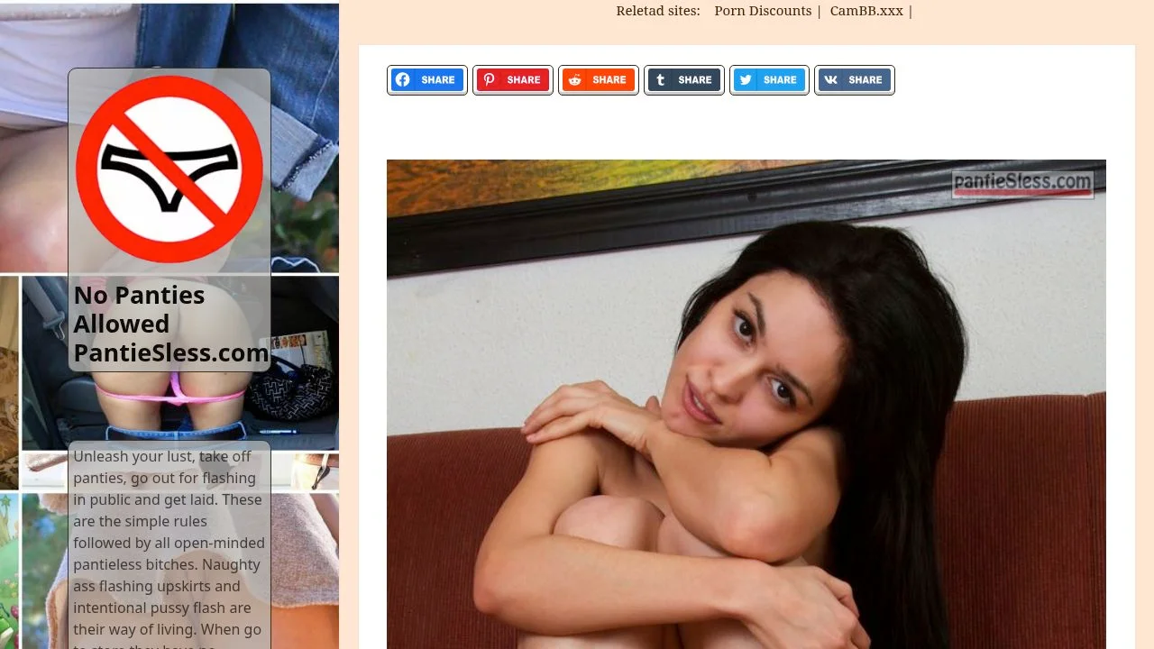 Upskirt Pics Public Flashing Boobs Flash Public nudity and Exhibitionism | Pantiesless.com screenshot