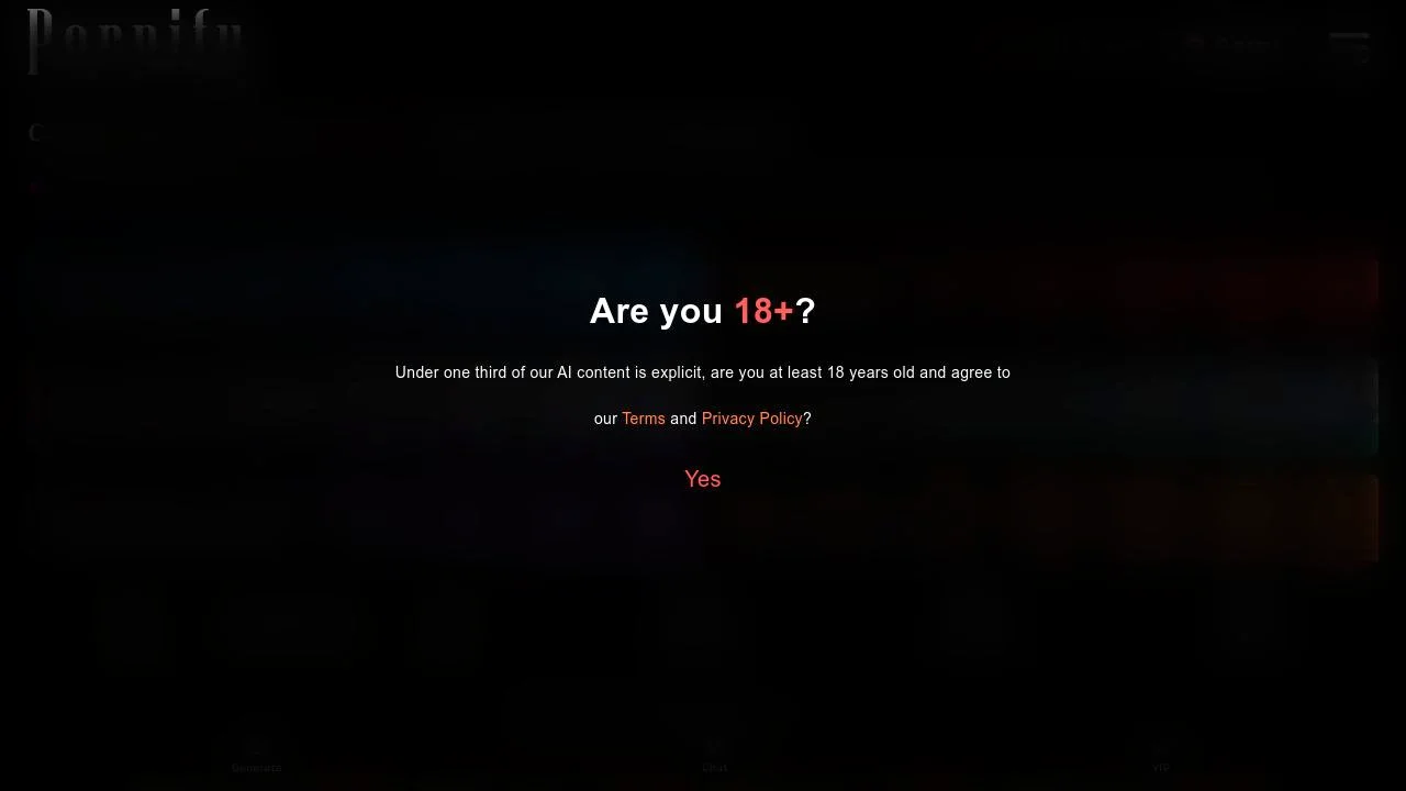 Pornify – AI Porn Generator (Free, 100% Real & No Limits) screenshot