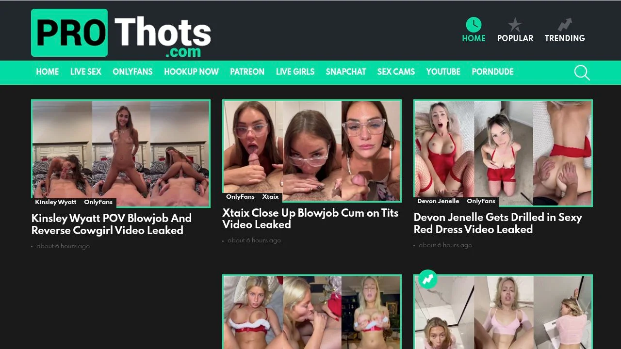 ProThots.com | Free Leaked Onlyfans, Patreon, Snapchat, Cosplay, Twitch, Nude YouTube Videos & Photos. screenshot
