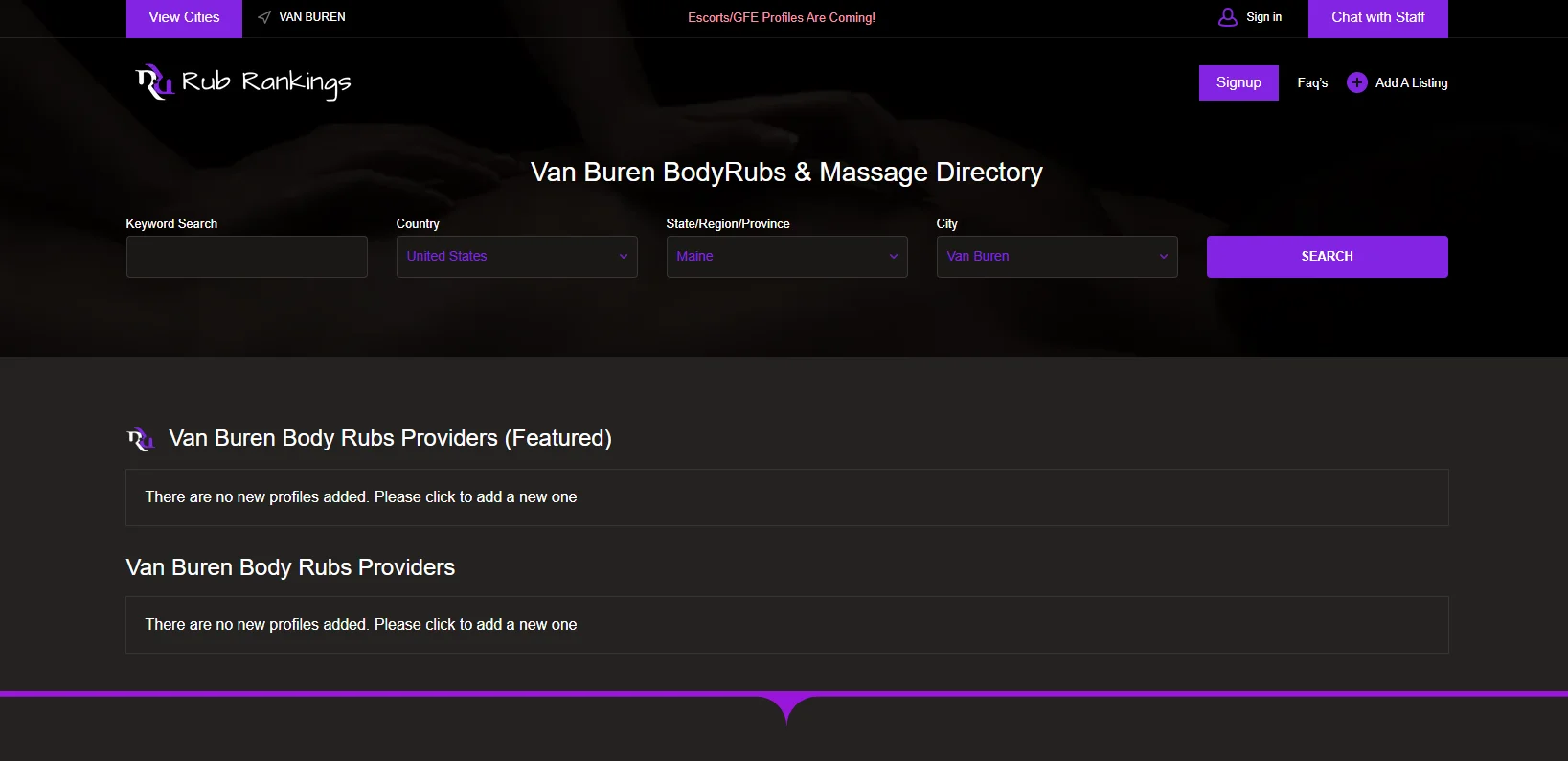 RubRankings: Discover Top Escorts for Unforgettable Experiences screenshot