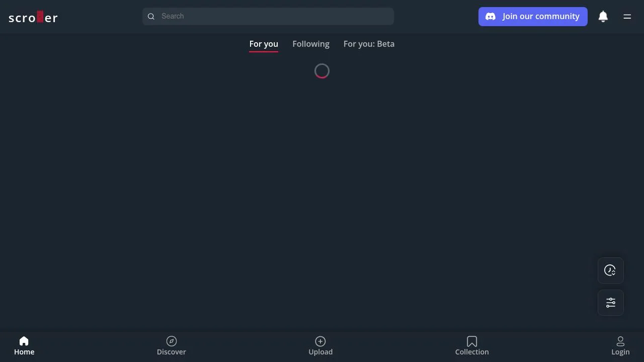 Scrolller screenshot