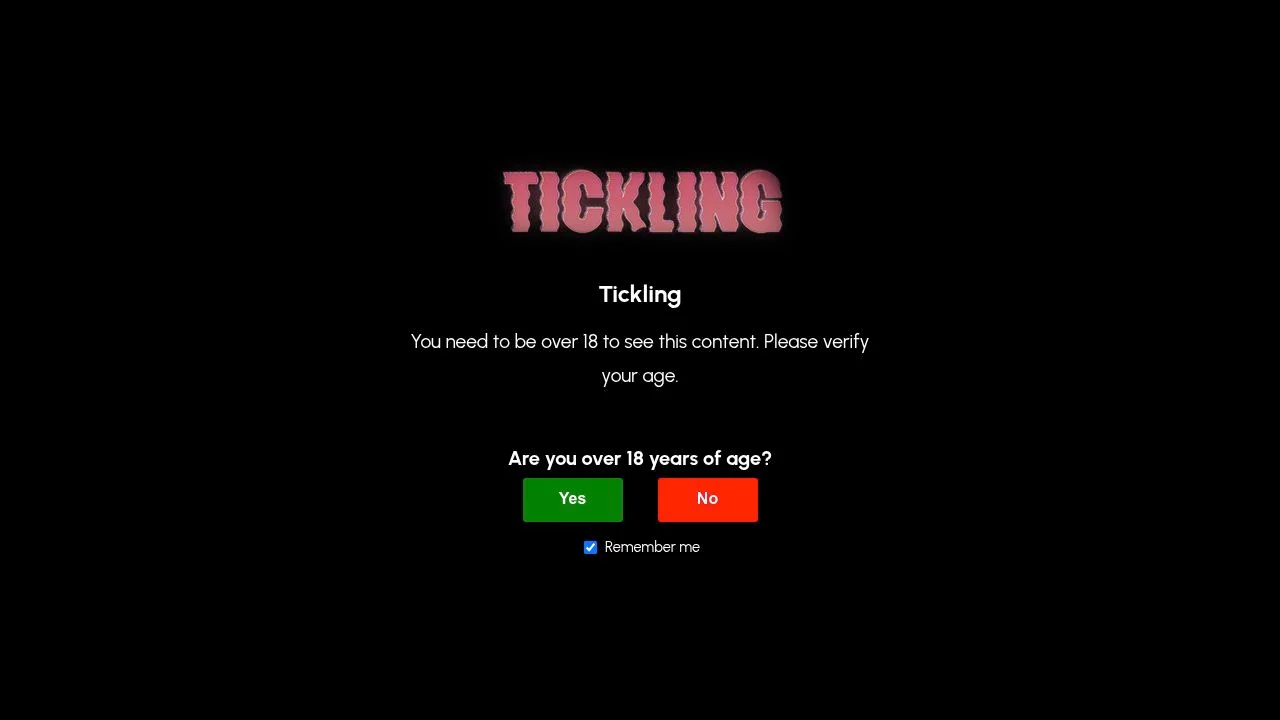 Tickling - The Best Tickling Website screenshot