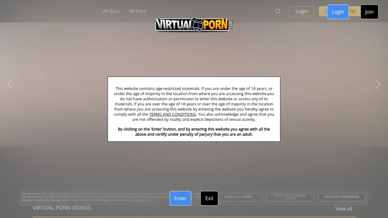 Virtual Reality Porn and VR Porn Movies screenshot